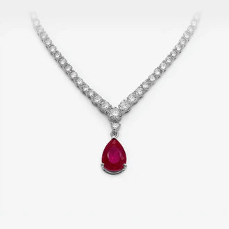 Vogue Velvet Drop Necklace