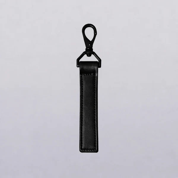 Effort Less Leather Keychain | Customizable | Black